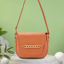 Caprese Rochelle Tan Cross Body Bag-image-47