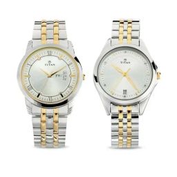 Titan Bandhan NS17742565BM01P Couples Analog Watch-image-88