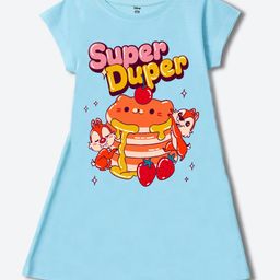Wear Your Mind Girls Printed A-Line Dress-picture-8