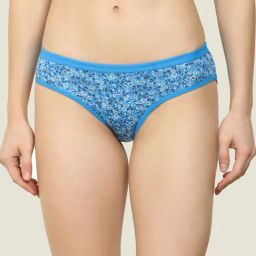 AROUSY Blue Floral Print Hipster Panty-image-28