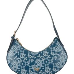 Baggit Green Small Baguette Bag-image-64