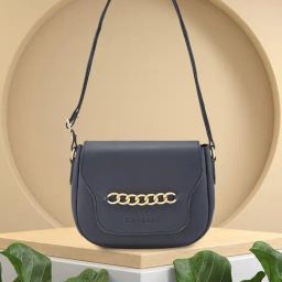 Caprese Rochelle Black Cross Body Bag-image-75