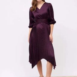 Styli Purple Regular Fit Dress-image-45