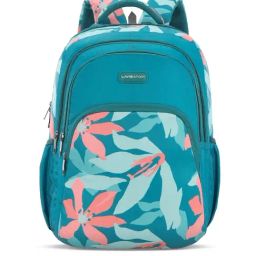 LAVIE SPORT Teal Nova Printed Large Backpack-image-5