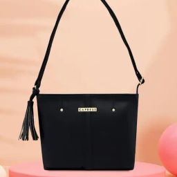 Caprese Sabera Black Cross Body Bag-image-62