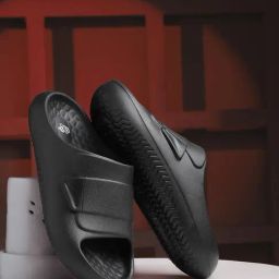 Liberty Men's A-HA DREAMWALKM Black Slides-image-44