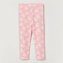 Lifestyle Pink All Over Print Cotton Knit Bottom-image-41