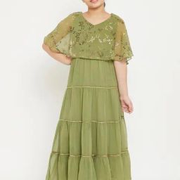 StyloBug Girls Green Dress-image-38