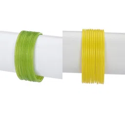 1ST TIME Set Of 24 Green Alloy Bangles-picture-42
