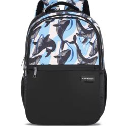 LAVIE SPORT Black Dolphins Printed Large Backpack-14