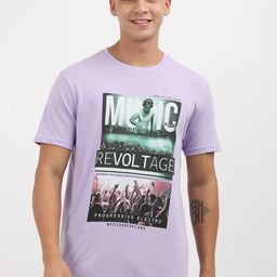 MaverIQ Men Typography Printed Round Neck Cotton T-shirt-picture-28