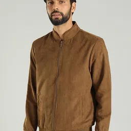Indian Terrain Men Insulator Long Sleeves Outdoor Bomber Jacket-24