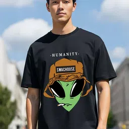 SZN Men Printed Drop-Shoulder Sleeves T-shirt-picture-13