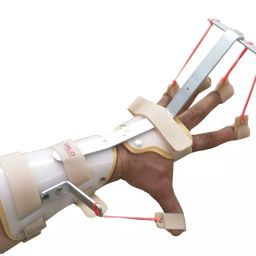 SALO ORTHOTICS Left Dynamic Hand Splint with Finger Extension, 204, Size Medium-30