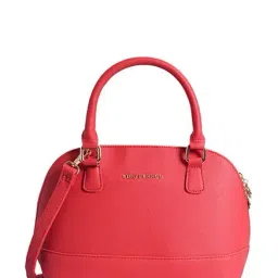Lino Perros Red Solid Handbag-42