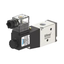 Uflow 24 V DC 5x2 Single Solenoid Valve With Spring Return SFA1BN23CT060V0 image 1