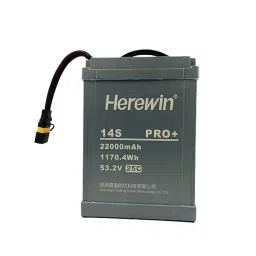 Herewin UAV Battery 22000 mAh 53.2 V 25C for Industrial and Agriculture Drones, 14S Pro+-picture-24
