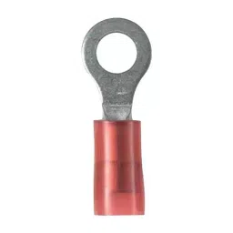PANDUIT Ring Crimp Terminals TERMINAL, RING TONGUE, M6, 18AWG, RED, PN18-14R-M (Pack of 10)-picture-5