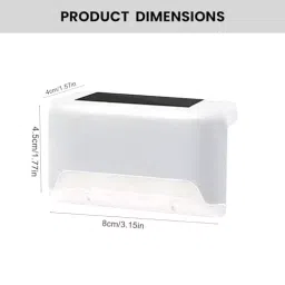 GIGAWATTS Boundary Solar Stairs Light Automatic Sensor Easy Installation Energy Efficient, GIGSFL20-39