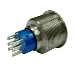 RS PRO Illuminated Push Button Switch Momentary 25.2 mm DPDT White LED 250 V AC, 1759685-picture-19