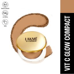 Lakme Vitamin C Superglow Skin Perfecting Compact with 1 % Vit C-picture-43