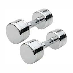 HackerX 2 Pieces Steel Fixed Weight Dumbbell 10 kg-22