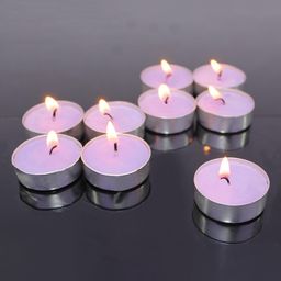 Hosley Lavender Fragrance Tealight Candles - Set of 30-16