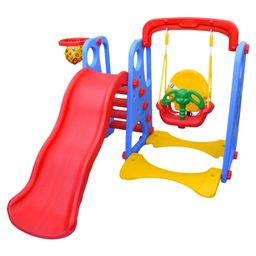 eHomeKart Playgro Wavy Garden Slider with Two Slope Options & Swing Combo for Kids - Multicolor-20