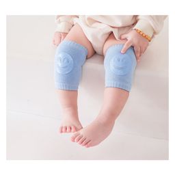 SYGA Smiley Cotton 1 Pair Knee Pad - Light Blue-15