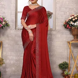 KALINI Embellished Beads and Stones Saree-image-72
