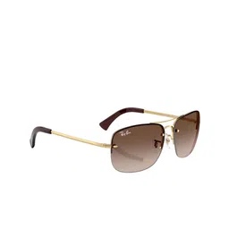 Ray-Ban Unisex Square Sunglasses with UV Protected Lens image 3