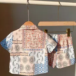 NAAMJAP Kids Printed Shirt with Trousers-picture-17