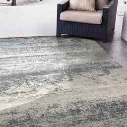 saraswatii global Grey Abstract Anti-Skid Woolen Carpet-picture-9