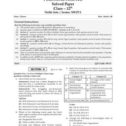 oswaal books Oswaal CBSE Question Bank Chapterwise and Topicwise SOLVED PAPERS Class 12 Political Science For Exam 2026 image 4