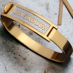 LAKSH Men Gold Bracelet-image-49