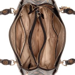 GUESS Printed PU Structured Satchel image 2