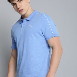 Puma Polo Collar Pure Cotton Slim Fit T-shirt-image-27