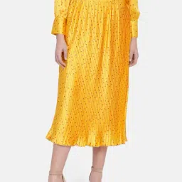 ISU by Radhika Apte Yellow Printed Skirt-picture-4