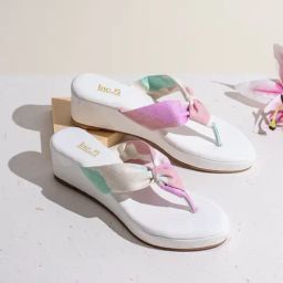 Inc.5 Women's White Thong Wedges-picture-21