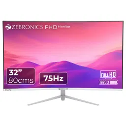 Zebronics Full HD Curved VA Panel Monitor 81.28 cm (32 inch) 75 Hz Refresh Rate With 250 Nits Brightness, ZEB -AC32FHD LED-picture-42