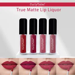 CurlyTales Set of 4 True Matte Lip Color 4 ml - Shade 03, 07, 08, 09-58