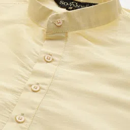 SOJANYA Regular Mirror Work Kurta with Churidar image 3