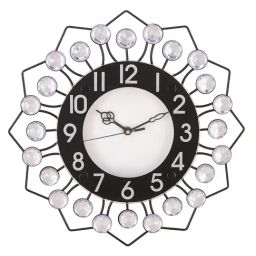 eCraftIndia Premium Diamond Series Analog Wall Clock-image-35