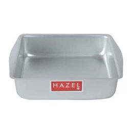 Hazel Silver Wood Large Square Shape Cake Mould-image-80