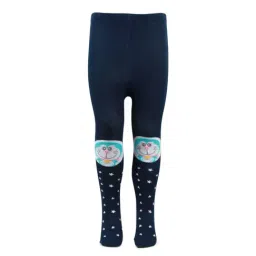 Bonjour Kids Dark Navy Doraemon Print Tights-image-69
