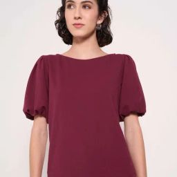 Annabelle by Pantaloons MaroonTop-picture-41