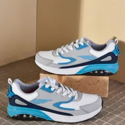Red Tape Men's Off White Running Shoes-image-31