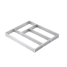 Olive Stainless Steel 610x585x90 mm Silver Aluminum Cutlery Tray, 551 610 585 2-image-92