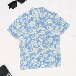 Pantaloons Junior Boys Ashley Blue Shirts-picture-43