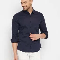 Camla Navy Regular Fit Shirt-picture-22